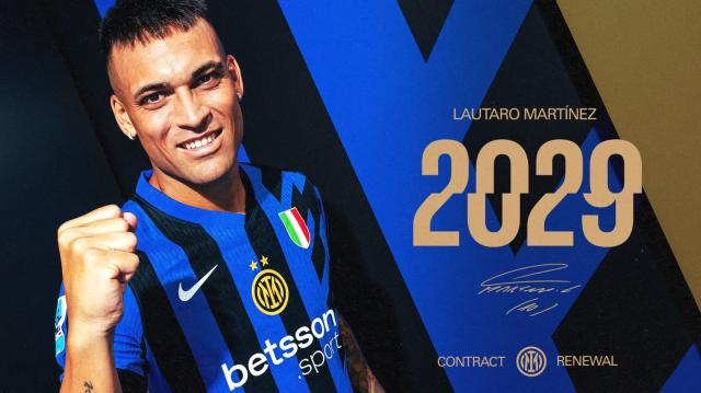 jiuyou游戏-官方：国际米兰与劳塔罗续约至2029年